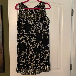 Sleeveless embellished dress